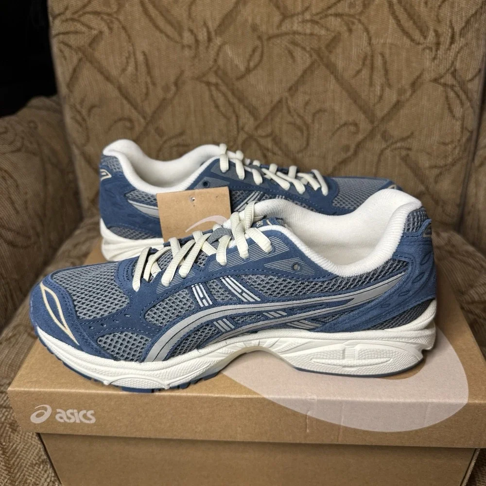 ASICS Gel‎ Kayano 14 Mens 7 Womens 8.5 Dark Pewter Seal Grey 1201A161-029 Shoes - Picture 3 of 8